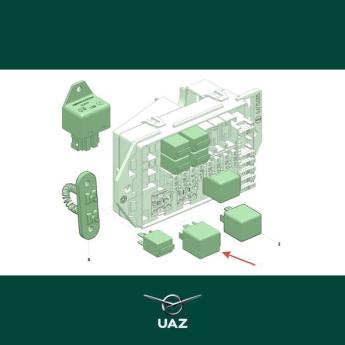 relais ruitenwissers - UB1627