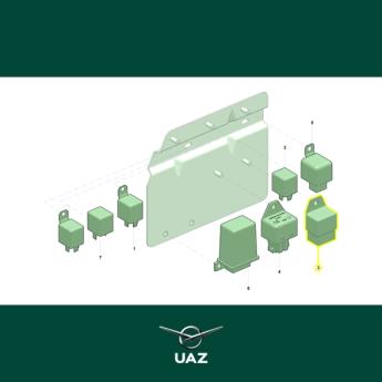 relais ruitenwissers - UB2017