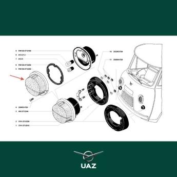 kap stads- / knipperlicht - UB0275