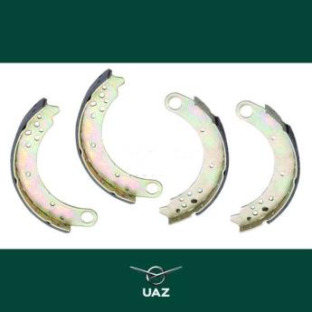 set remschoenen achterrem - UB0097