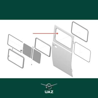 ruit cabinedeur - UB1358