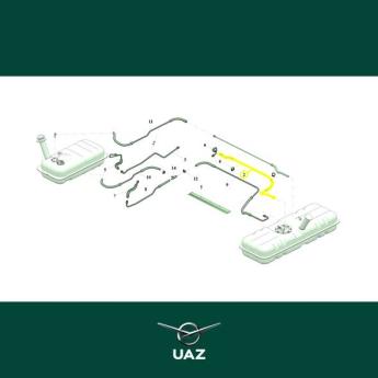 brandstofleiding - UB1623