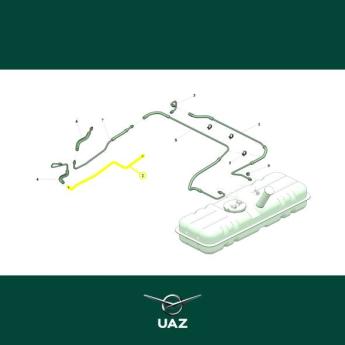 brandstofleiding - UB2557