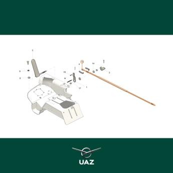 gaspedaalkabel - UB0043