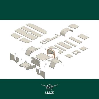 afdekkap motor - UB0777