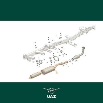 uitlaat - UB2842