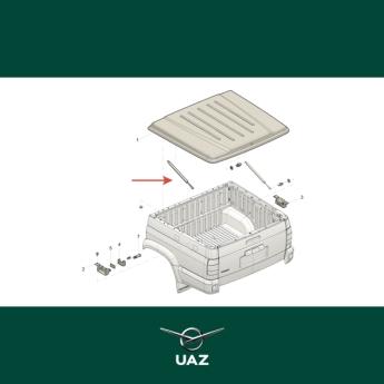 gasdrukveer tonneau - UB0316