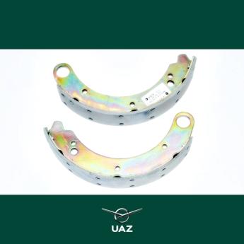 set remschoenen achterrem - UB0236