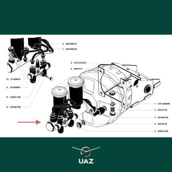 hoofdremcilinder - UB1267