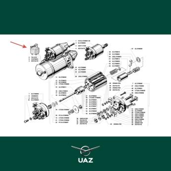 relais startmotor - UB2868