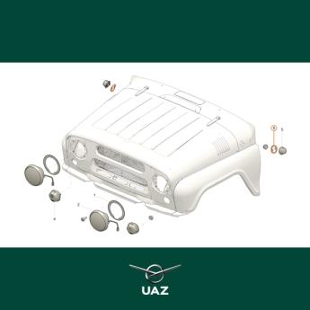 pakking zijknipperlicht - UB0005