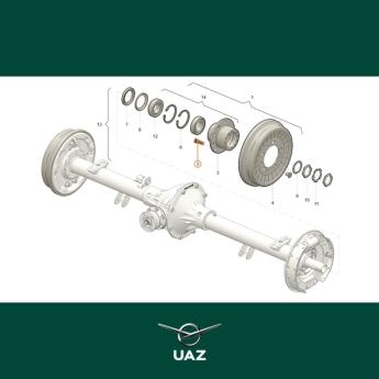 wielbout wielnaaf - UB0849