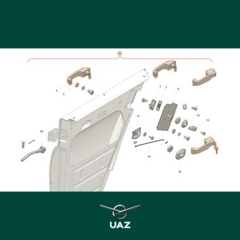 set deurgrepen - UB2863