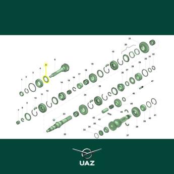 oliedeflector versnellingsbak - UB1742