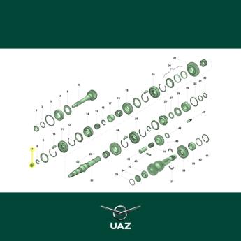 lager versnellingsbak - UB2375