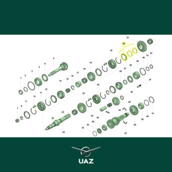 synchronisatiering versnellingsbak - UB1849