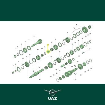 bus versnellingsbak - UB2312