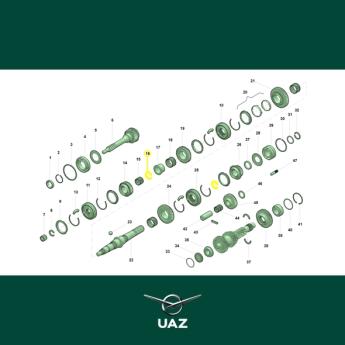 borgring versnellingsbak - UB2373