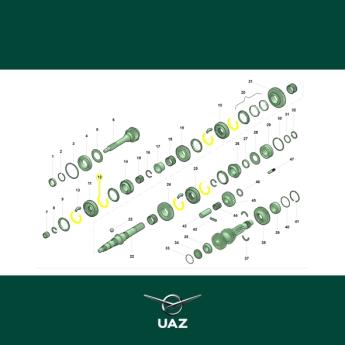 synchronisatieveer versnellingsbak - UB2313