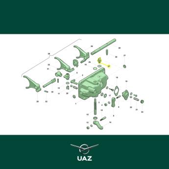 schakelaar versnellingsbak - UB2376