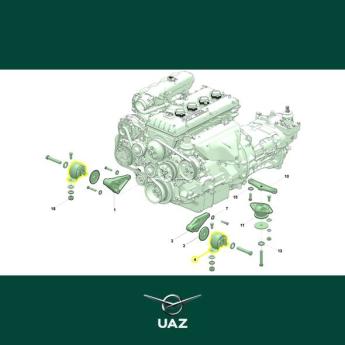 motorsteun - UB1618