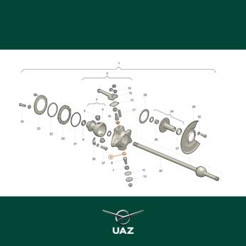 inzetstuk fuseepen - UB0656