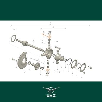 pakking fuseepen - UB0665