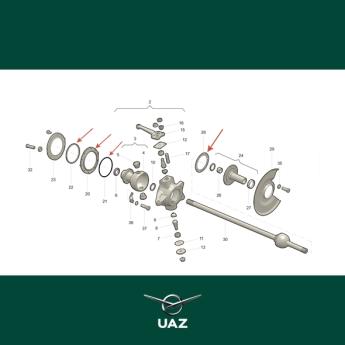 pakkingset fusee - UB1028