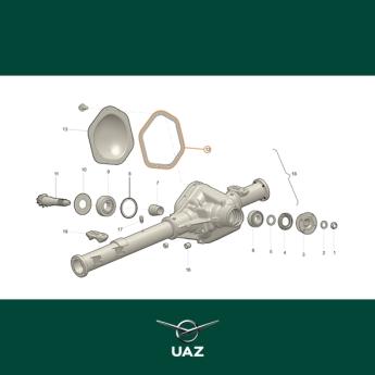 pakking carterdeksel - UB0084