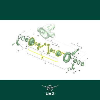 differentieel - UB2122
