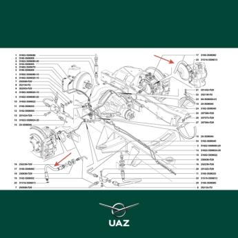 remslang voorrem - UB0808