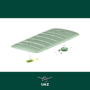 interieurverlichting plafond - UB2214