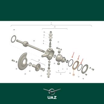 pakkingset fusee - UB0667