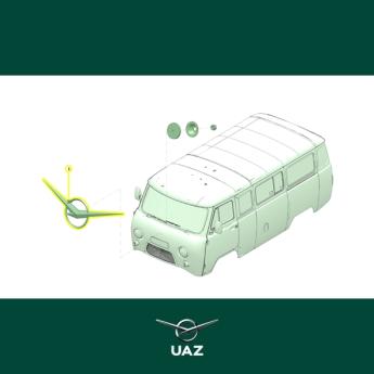 logo uaz - UB0157