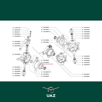 stuurbol fusee - UB2029