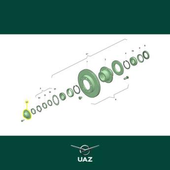 flens wielnaaf - UB1718
