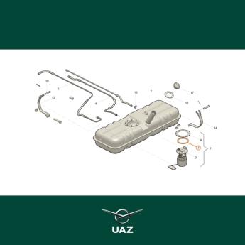 pakking brandstofpomp - UB0776