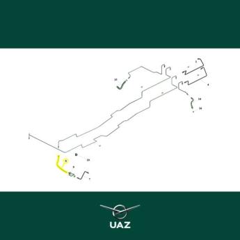 remslang achterrem - UB1626