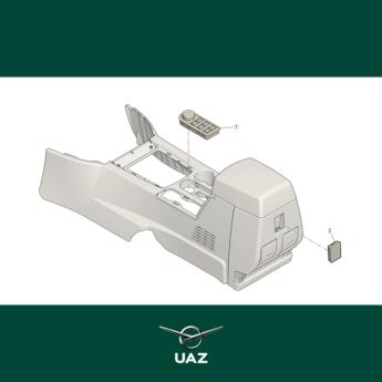 bedieningsmodule middenconsole - UB3138