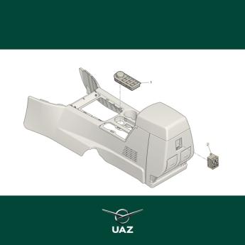bedieningsmodule additionele verwarming - UB3154