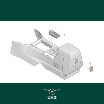 afdekkap bediening verwarming - UB1205