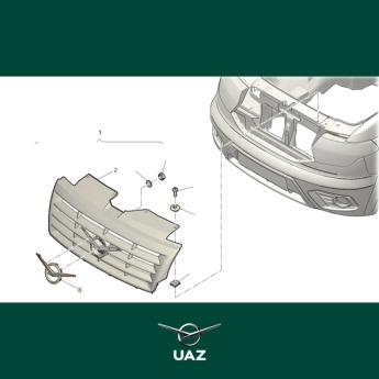 logo uaz - UB3055