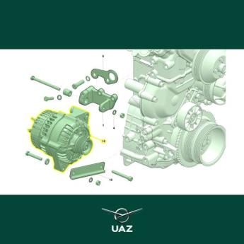 alternator 110A - UB1511