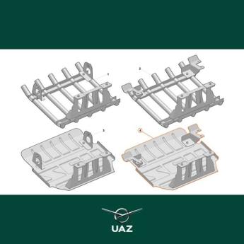 beschermplaat stuurinrichting - UB0189