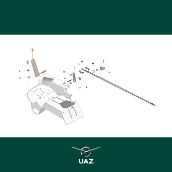 reparatieset gaspedaal - UB1441