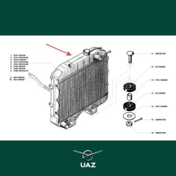 radiateur - UB1255
