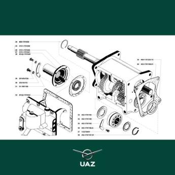 pakkingset versnellingsbak - UB1272