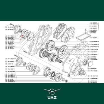 oliedeflector tussenbak - UB0602