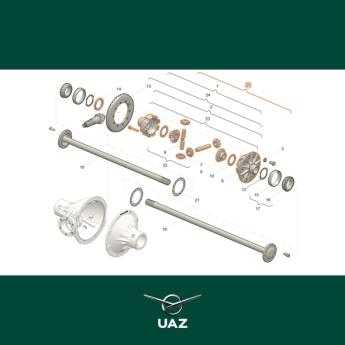differentieel - UB2697