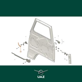 deurgreep - UB0748